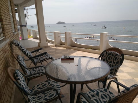 View from the terrace of the house