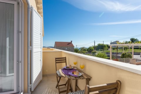 Balcony with garden view