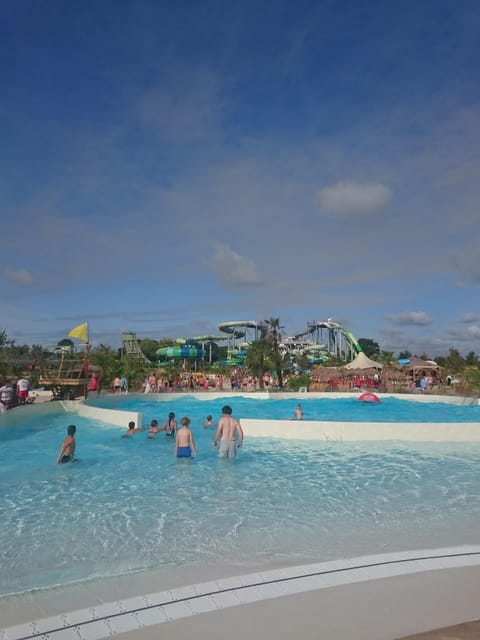 Water park. 10 mins away