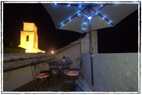 Rooftop Terrace with 360 Deg Views - a  lovely place for a quiet wine at evening