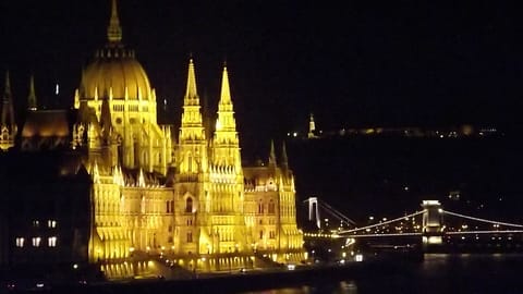 Parliament Building where the apartment is located 