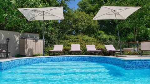 Cool down in the pool