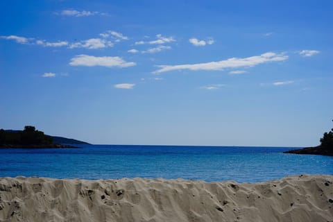 sandy beach ,,Blue horizon''