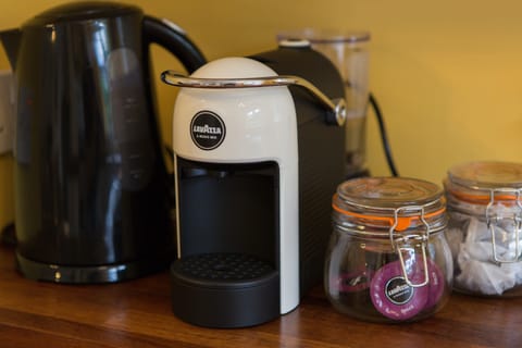 Wake up to the smell of fresh coffee.