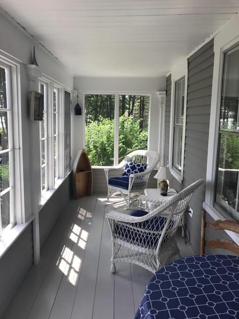Front Porch with water view