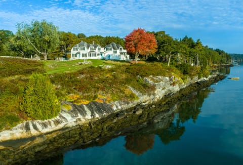800 feet of Deepwater frontage.   Shoreline path to a private dock.