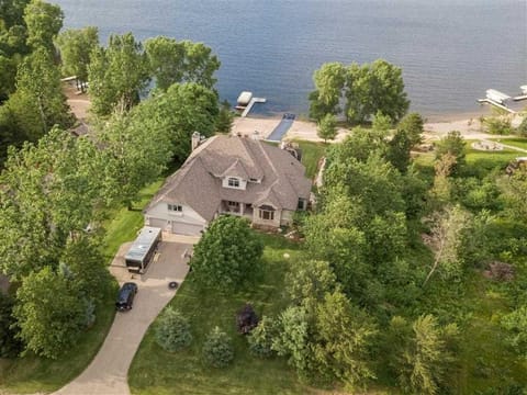 Drone view of the property