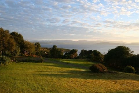 The view from the house in the early morning