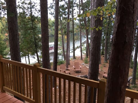 View from Cabin Balcony.