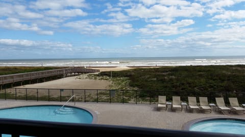 View from our 2nd floor balcony.