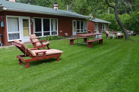 All three cottages.  Cottage #1 is on the far right in this picture.