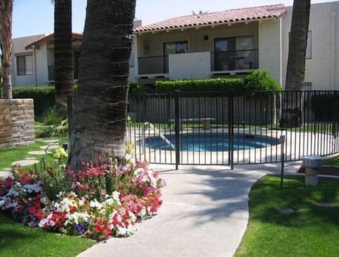 1 of 2 hot tubs just steps from the condo