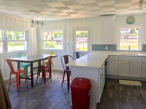 Kitchen and dining area