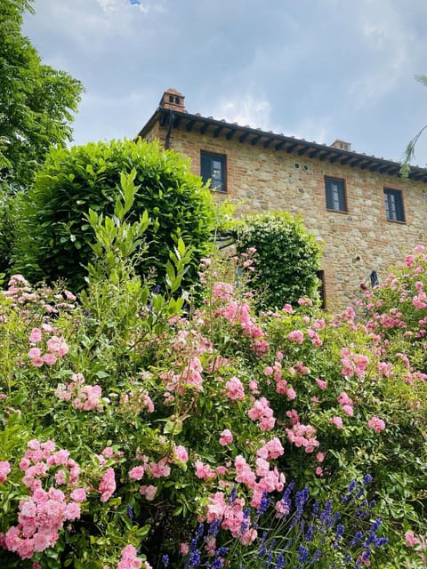 Casa AnnaMaria with the rose garden 