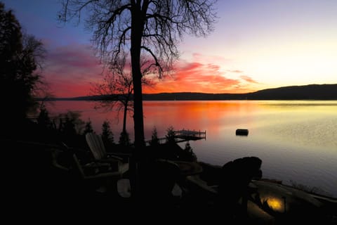 Located on the desirable east side delivers late afternoon sun & amazing sunsets