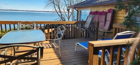 deck view of the lake