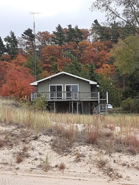 Cottage in the fall