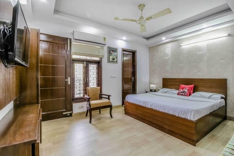 Bedroom 2 with front balcony