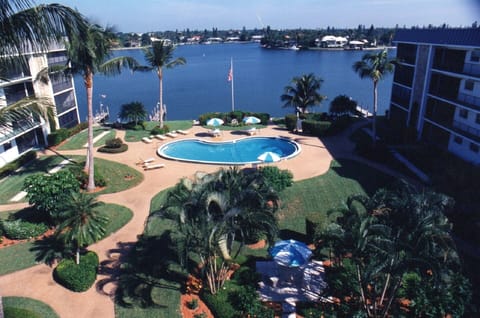 Aerial View of condo property.