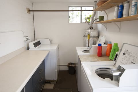 Shared Coin Operated Laundry Room Bring your Own Soap