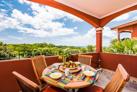 Private Balcony on golf course with ocean views
