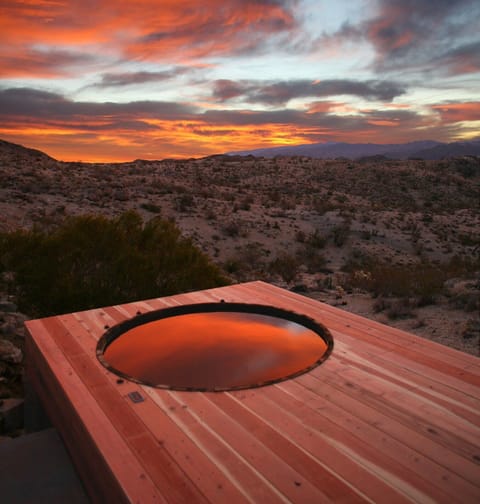 Sunrise with view of Joshua Tree Park