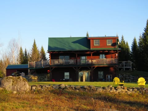 Main lodge where owners are present 24/7.