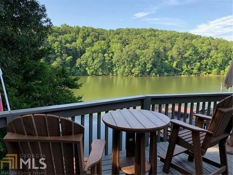 Feel like you are floating on the water from the top deck of the house!