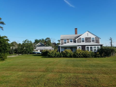 view of the house from the south side