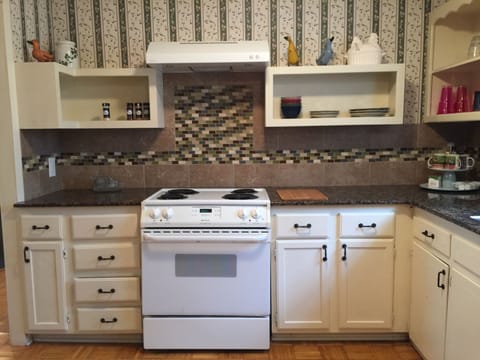 This is our cozy kitchen. 