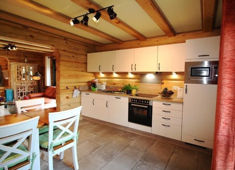 living room and kitchen