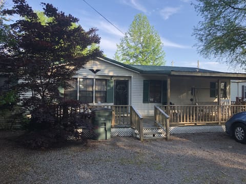 Front with covered porch