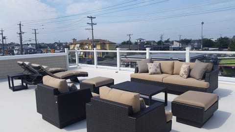 Private roof top overlooking Harvey cedars