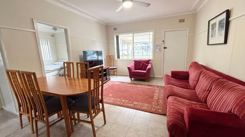 Living and dining area. 