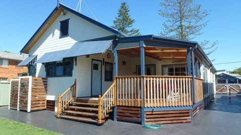 External view of the property.
