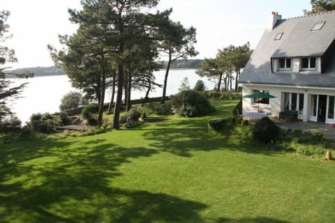 The terrace from the house