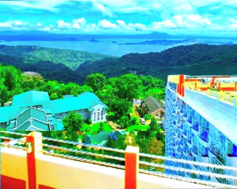 My place is in CITYLAND Tagaytay condo with the best view-deck on 24F Rooftop.