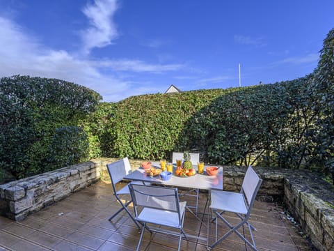 Sky, Table, Property, Furniture, Cloud, Plant, Chair, Outdoor Furniture, Natural Landscape, Outdoor Table