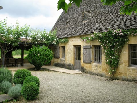Our guests occupy this rose covered farmhouse.