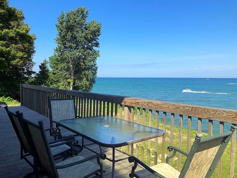 The view from your deck on Lake Erie!