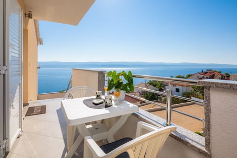 Beautiful sea view from the balcony