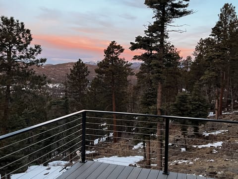 New Trex deck and cable rail