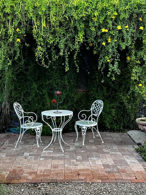 Entrance and front patio