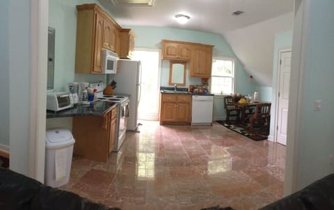 Kitchen with dining.