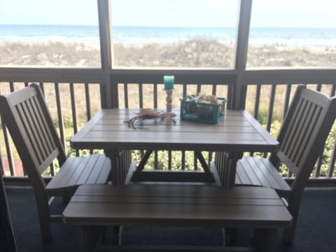View from screened balcony 