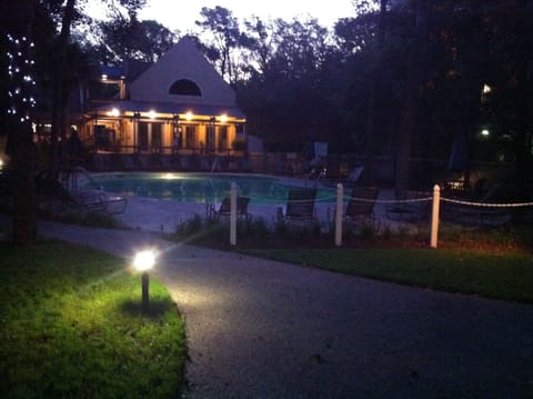 welcome center and pool 