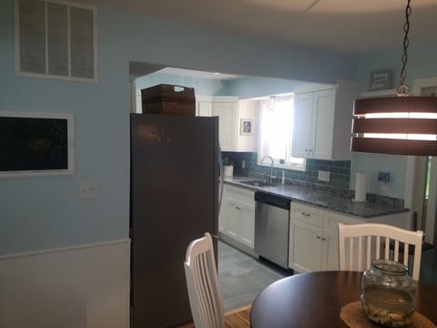 Look at the lake while standing at the kitchen sink!