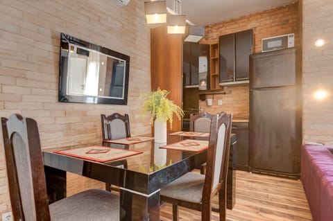 Dining / Seating Area With Chairs and Table.