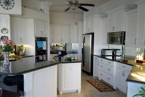 main kitchen with lot's of work space