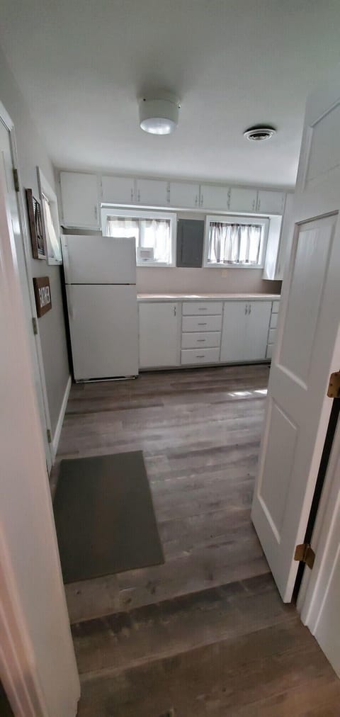 The mud room/laundry room has an extra refrigerator for your convenience 